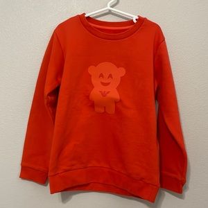 Emporio Armani Manga Bear logo Sweatshirt